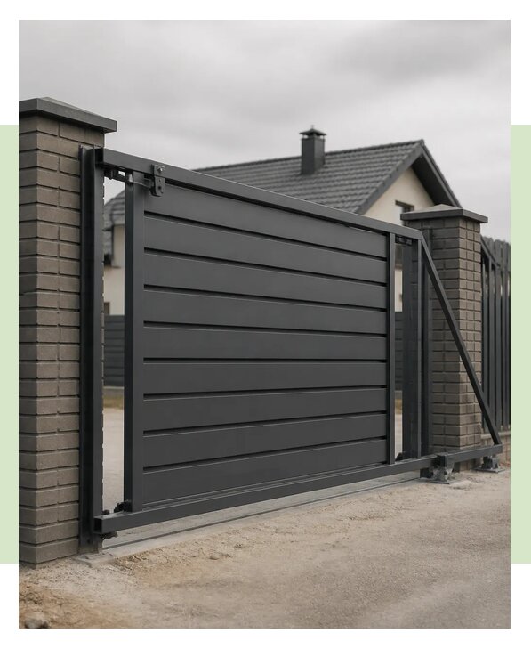Подвесные откатные ворота в Нижнеудинске по цене от 86454 р. | ЗаборЭксеперт-Нжк